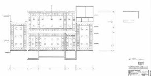 Tübingen Hbf: Deckenspiegel Treppenhaus, Vorhallen, Blatt Nr. "A" Empfangsgeb.