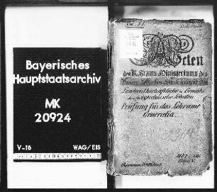 Landwirtschafts- Gewerbe- und polytechnische Schulen. Prüfung für das Lehramt. Generalia.