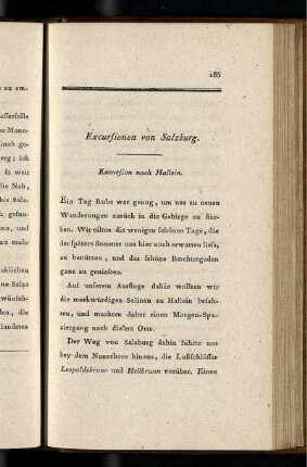 Excursionen von Salzburg.