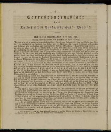 Correspondenzblatt des Kurhessischen Landwirthschaft-Vereins