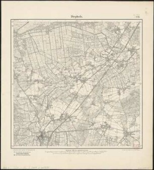Meßtischblatt 1735 : Diepholz, 1899 : Diepholz. - Aufn. 1897, hrsg. 1899. - 1:25000. - [Berlin]: Reichsamt für Landesaufnahme, 1899. - 1 Kt.