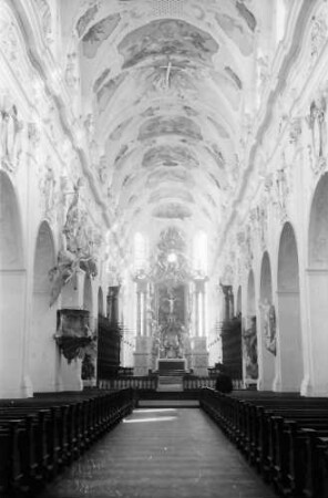 Ochsenhausen: Inneres der Klosterkirche