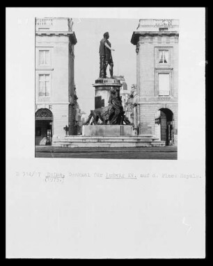 Statue König Ludwig XV.
