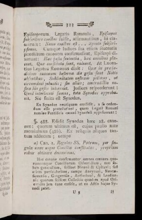 313-323, IV. Concilium (§ 488 - 492)