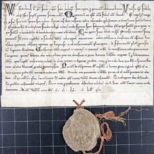 Worms: Indulgentiae Nernhero Mogunt. sedis Aepi. pro conventu soror. penitentium St. Mar. Magd. in Sububrbio Worm. ratione edification. eccl. et C...