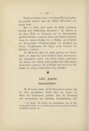 XIII. Kapitel. Grabdenkmäler
