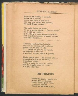 Mi poncho