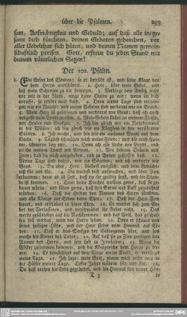 Der 102. Psalm