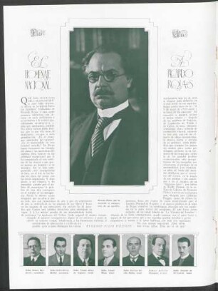 El homenaje nacional a Ricardo Rojas