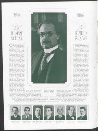 El homenaje nacional a Ricardo Rojas