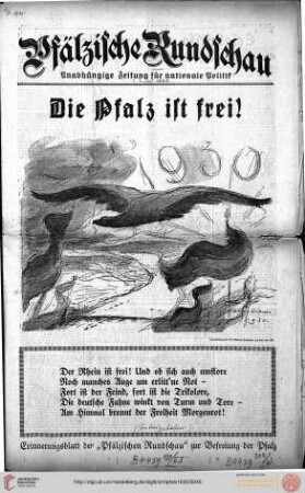 Pfälzische Rundschau, Ludwigshafen, 1.07.1930