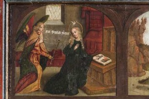 Marientriptychon — Die sieben Freuden Mariens — Verkündigung an Maria