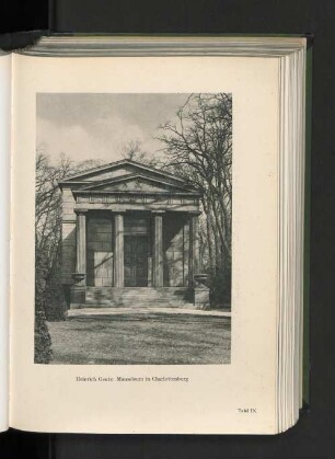 Mausoleum in Charlottenburg.