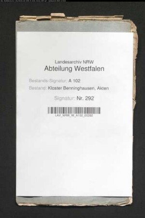 Kotten Hemmis (Hemmikhausen) in Benninghausen: Gewinnbrief, Nachlaßinventar (1697), Abtretung des Kottens