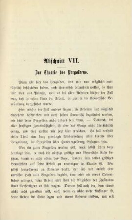Abschnitt VII. Zur Theorie des Vergoldens