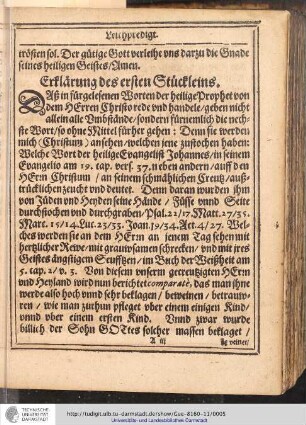 Erklärung des ersten Stücklein