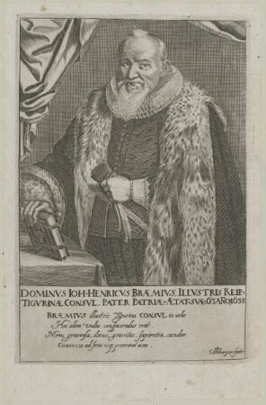 Bildnis Johann Heinrich Bräm