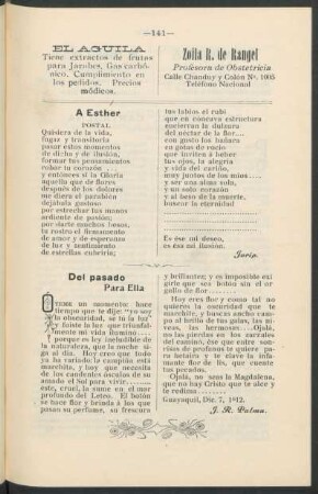 Del pasado