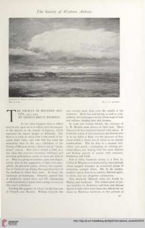 The Society of Western Artists, 1913 - 1914