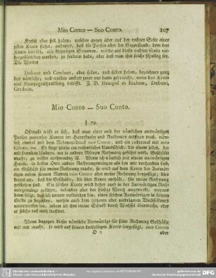 Mio Conto - Suo Conto
