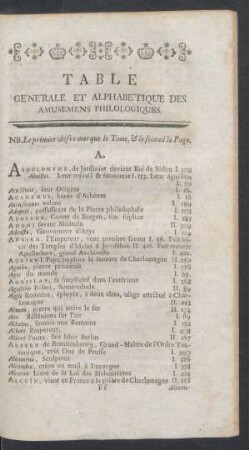 Table générale et alphabétique [...]