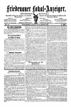 Nr. 222, 22.09.1914