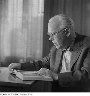 Porträt Prof. Heinz Bongartz, Nationalpreisträger der DDR