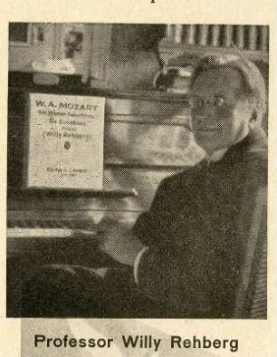 Rehberg, Prof. Willy