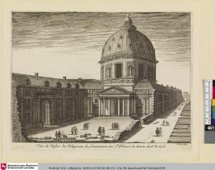 Le Grand Marot, Bl. 145: Veüe de l'Eglise des Religieuses de L'assomption rüe St. Honoré [...]