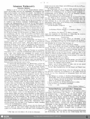 Instandhaltung galvanischer Elemente