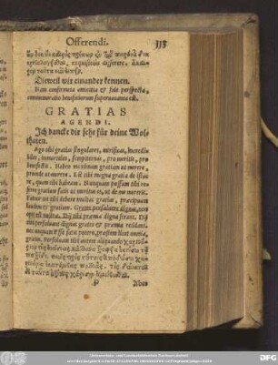 Gratias Agendi.