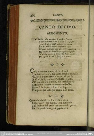 Canto Decimo
