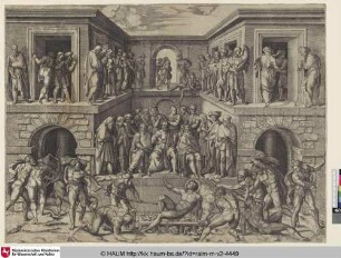 [Le martyre de St. Laurent; The Martyrdom of St. Lawrence; Das Martyrium des Heiligen Laurentius]