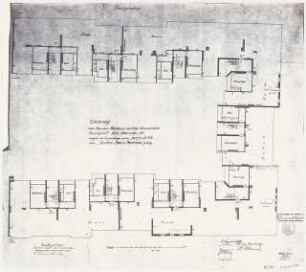 Siedlung Haeselerstraße, Berlin-Charlottenburg: Block 14, Haeselerstraße 17h-25c: Grundriss DG 1:100
