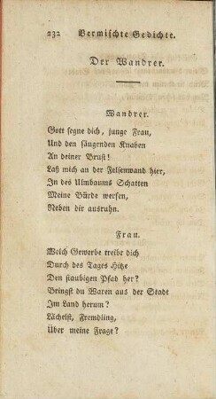 Der Wandrer.
