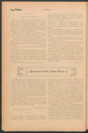 Opiniones sobre Rubén Darío