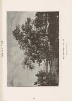 Waldige Landschaft