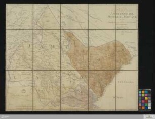 3: Charta öfver Ångermanland, Medelpad och Jaemtland