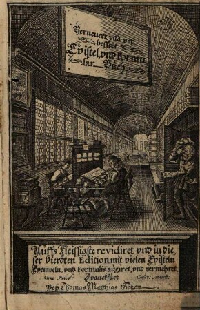 Verneuert und verbessert Epistel- und Formular-Buch