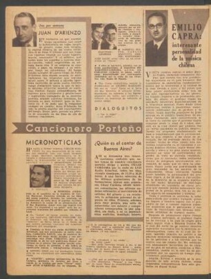 Cancionero porteño