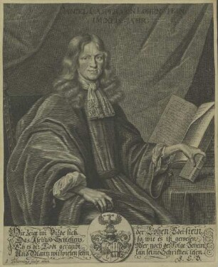 Bildnis des Daniel Caspar von Lohenstein