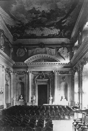 Berlin, Humboldt-Universität, Aula, ehem. Prinz-Heinrich-Palais (Unter den Linden 6), 1766 vollendet. Johann Boumann