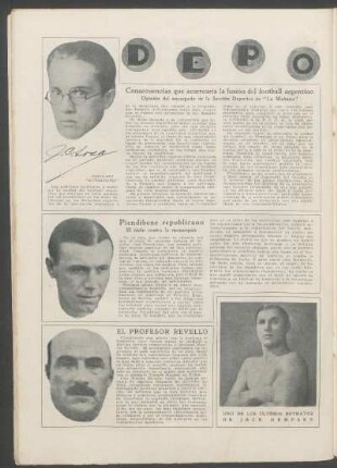Uno de los últimos retratos de Jack Demsey