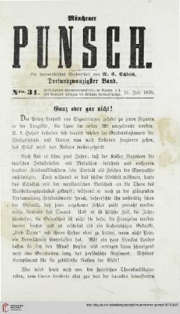 Nro. 31 (31. Juli 1870)