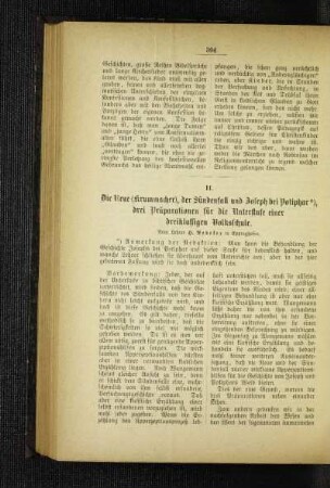 ¬Die¬ Reue (Krummacher), der Sündenfall und Joseph bei Potiphar : drei Präparationen für die Unterstufe einer dreiklassigen Volksschule
