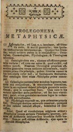 Institutiones metaphysicae
