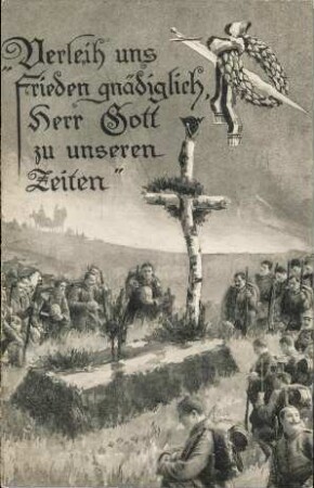 "Verleih uns Frieden gnädiglich, Herr Gott zu unseren Zeiten"