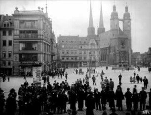 Mündung der Schmeerstraße mit singender Currende