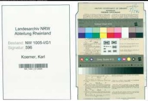 Entnazifizierung Karl Koerner , geb. 16.04.1904 (Feuerwehrmann)