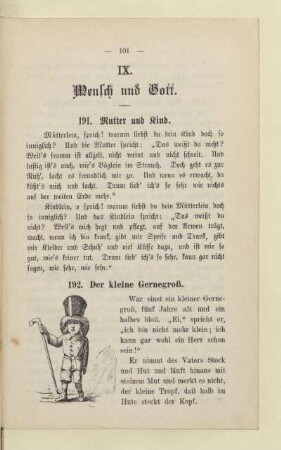 IX. Mensch und Gott